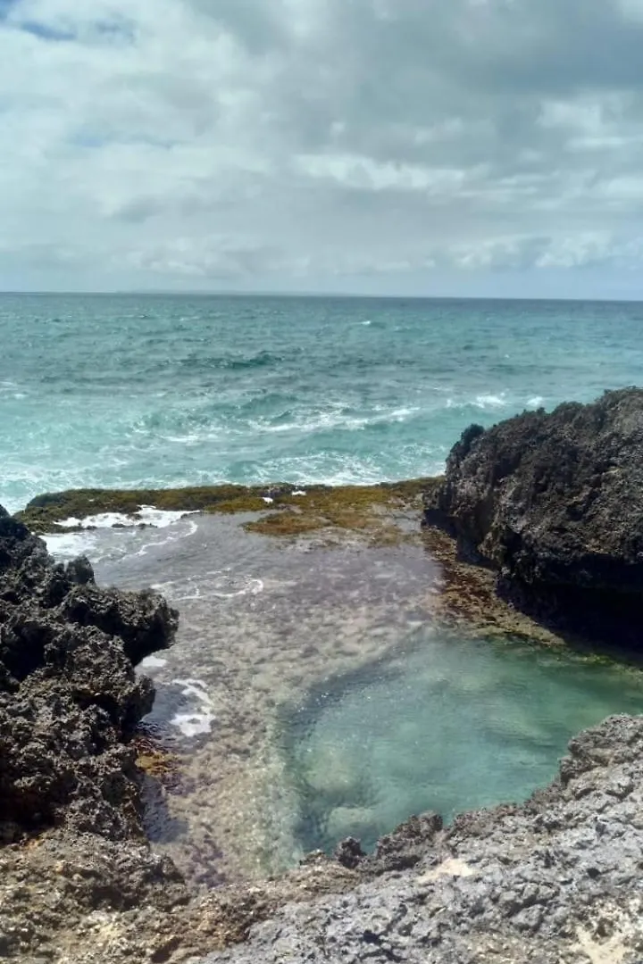 Grand Studio Les Pieds Dans L'Eau, Centre Ville Le Gosier  Apartment Le Gosier (Grande-Terre)